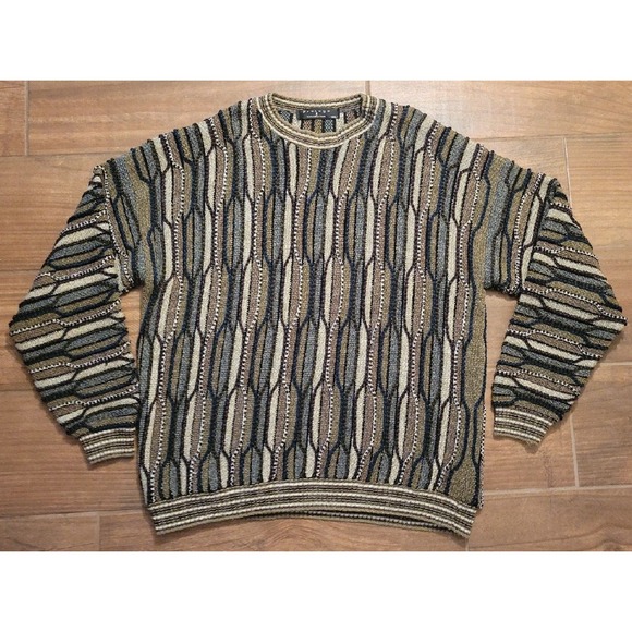 Vintage‎ Protege Collection Coogi Biggie Style Sweater Men's Size 2XL XXL
